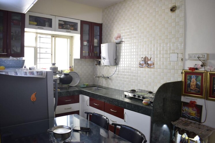 Kitchen, manav-mandir-apartment 1 Bedroom 560 Sq.Ft. Apartment In Dhankawadi Pune 9873222