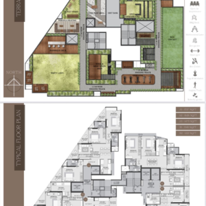 Master Plan in 6 BHK Apartment at Juhu – for Sale