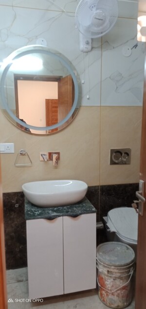 Bathroom in 3 BHK Apartment at Vasant Kunj – for Rent