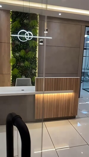 Balcony in  Office Space at Sector V – for Rent