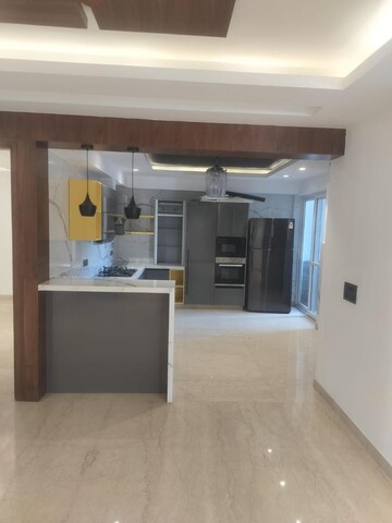 Kitchen in 4 BHK Builder Floor at Vipul Square, Sushant Lok I – for Sale