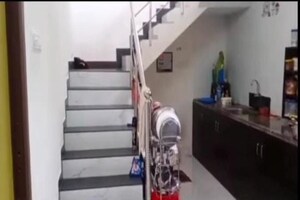 Staircase in 3 BHK Independent House at Perungalathur – for Sale