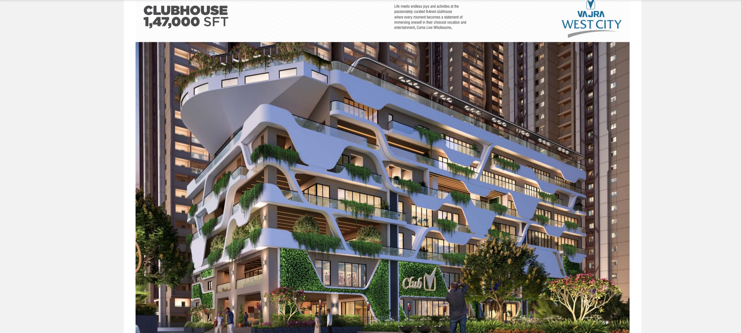 3 BHK Apartment For Sale in Vajra West City