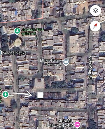  Plot – Map Location View at Saraswati Vihar Colony - for Sale