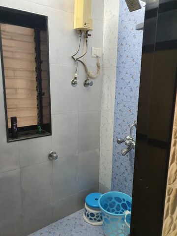 Bathroom in 2 BHK Apartment at Dudhsagar Apartment, Goregaon East – for Rent