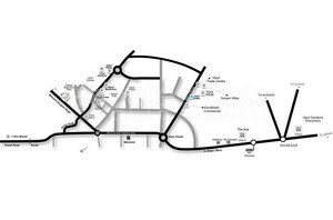 3 BHK Apartment – Map Location View at Sector 48 - for Rent