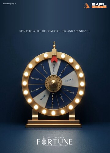 Furnished Amenities in 3 BHK Apartment at EAPL Sri Tirumala Fortune, Tukkuguda – for Sale