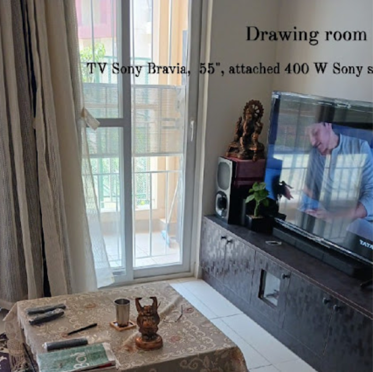 Living Room, brigade-bricklane 2 Bedroom 977 Sq.Ft. Apartment In Agrahara Badavane Bangalore 9889367