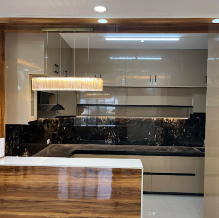 Kitchen, century-breeze 3 Bedroom 1411 Sq.Ft. Apartment In Yelahanaka Af Road Bangalore 9889506