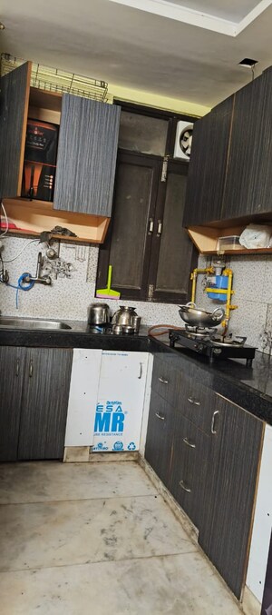 Kitchen in 2 BHK Builder Floor at Neb Sarai – for Rent