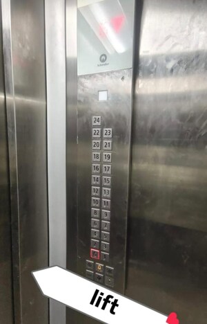 Building Lobby in 1 BHK Apartment at Dadar East – for Rent