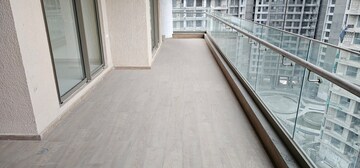 Balcony in 3 BHK Apartment at Prestige Siesta, Mulund West – for Rent