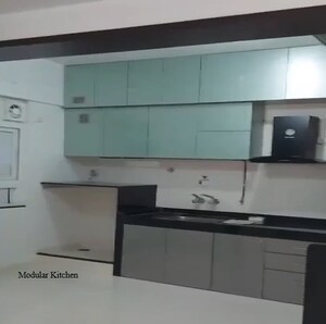 Kitchen in 2 BHK Apartment at Nyati Elysia, Kharadi – for Rent