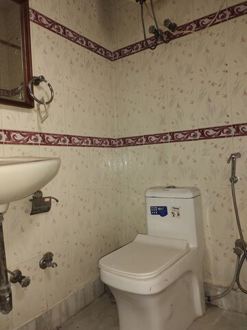 Bathroom in 3 BHK Builder Floor at Greater Kailash I – for Rent