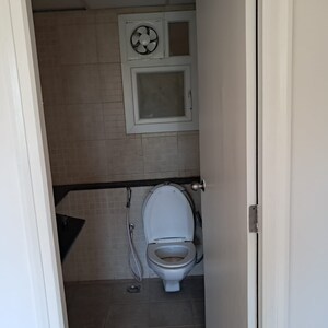 Bathroom in 2 BHK Apartment at Mantri Lithos, Thanisandra – for Rent