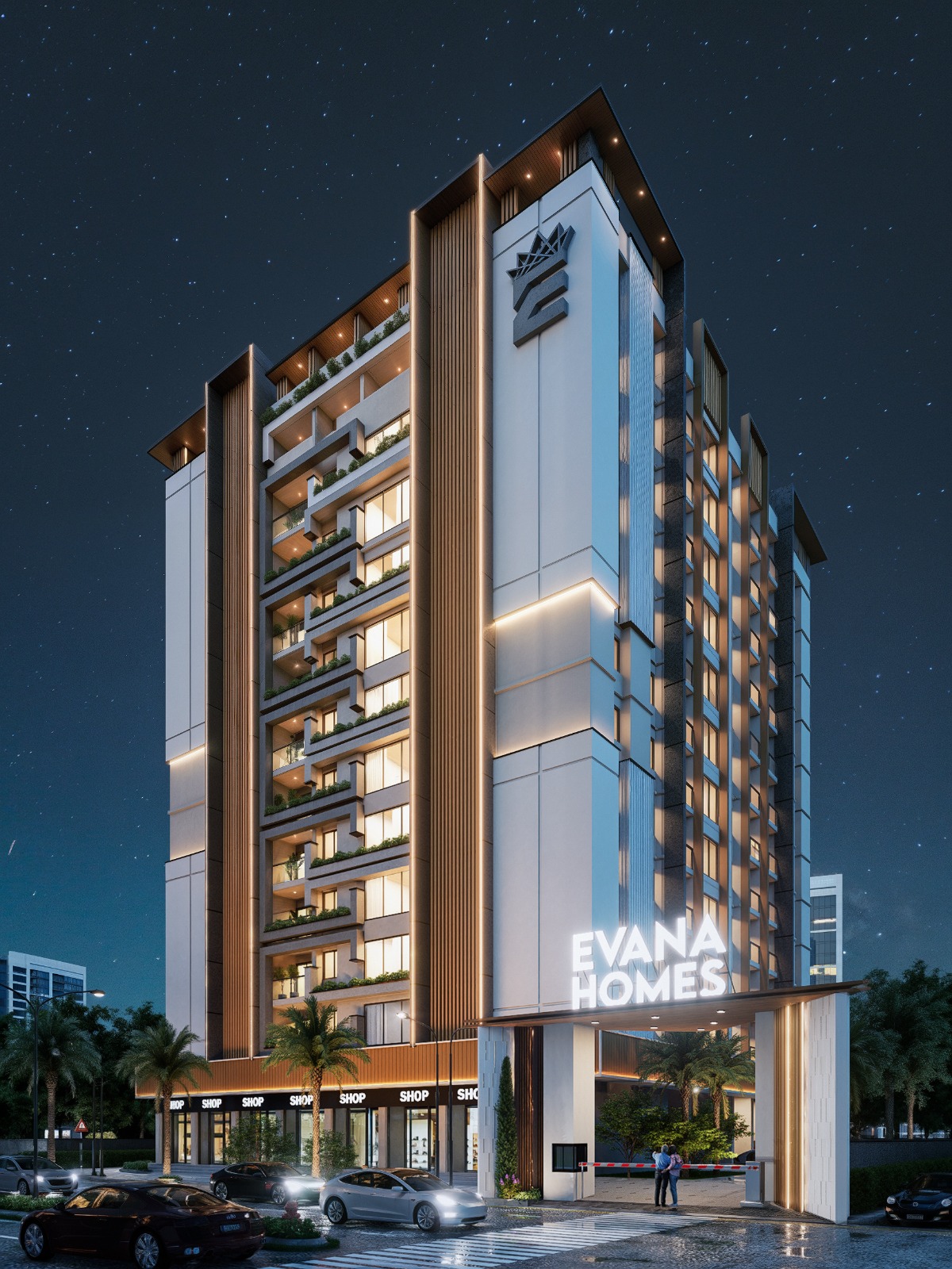 2 BHK Apartment For Sale in Dhanlaxmi Evana Homes