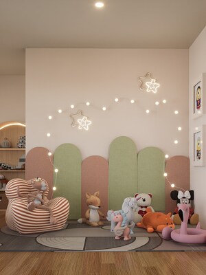 Living Room in 2 BHK Apartment at Dhanlaxmi Evana Homes, Manjari – for Sale