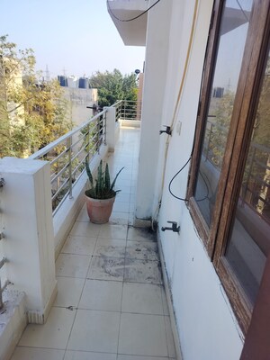 Balcony in 1 RK Apartment at Sarita Vihar – for Rent