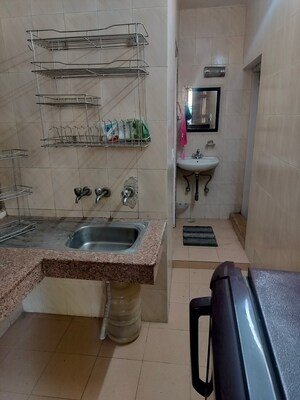 Master Bedroom in 1 RK Apartment at Sarita Vihar – for Rent