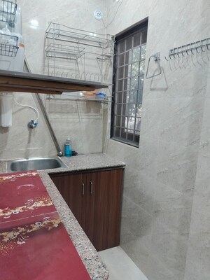 Kitchen in 1 RK Apartment at Sarita Vihar – for Rent