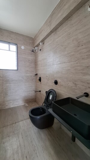 Bathroom in 2 BHK Apartment at Unique K Shire, Punawale – for Rent