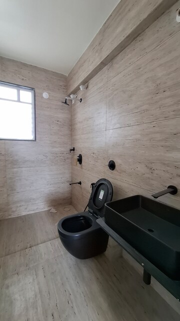 Bathroom in 2 BHK Apartment at Unique K Shire, Punawale – for Rent