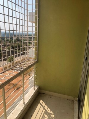 Balcony in 2.5 BHK Apartment at Aswani Sunshine, Sarjapur Attibele Road – for Rent