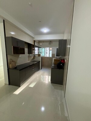 Kitchen in 2.5 BHK Apartment at LnT Raintree Boulevard, Hebbal – for Rent