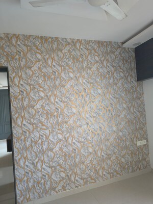 Bedroom in 1 BHK Apartment at Puranik Rumah Bali, Ghodbunder Road – for Rent