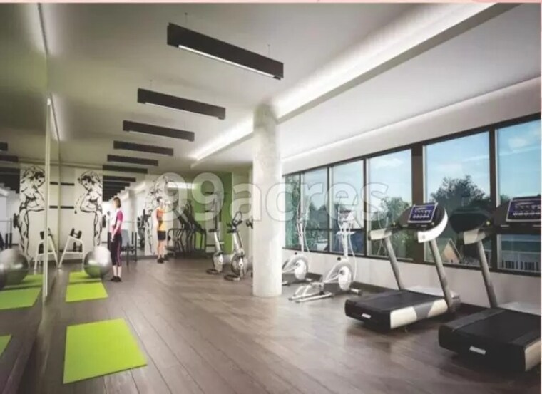Gym, kumar-princetown 2 Bedroom 810 Sq.Ft. Apartment In Undri Pune 9930073