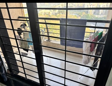 Balcony in 2 BHK Apartment at Raheja Interface Heights, Malad West – for Rent