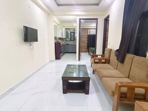 Master Bedroom in 1 BHK Builder Floor at Chattarpur – for Rent