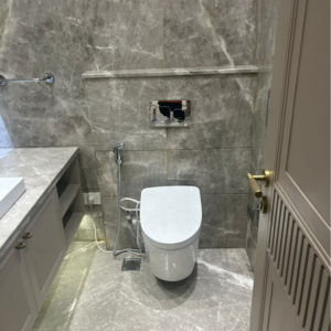 Bathroom in 4 BHK Builder Floor at Anand Niketan – for Sale