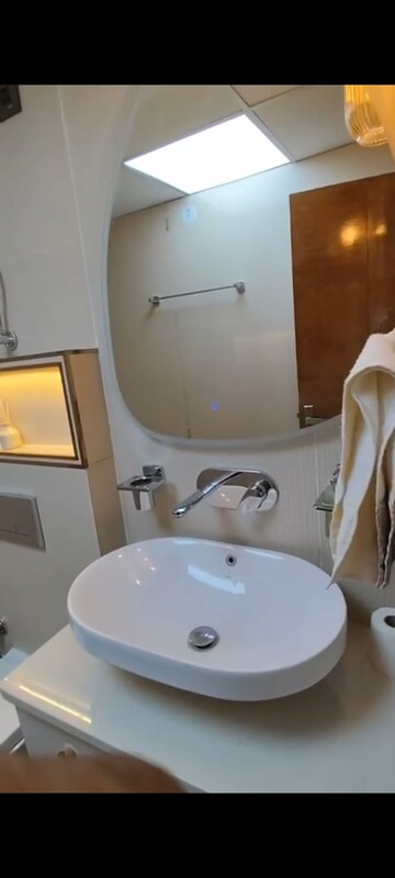 Bathroom in 2 BHK Apartment at Emenox La Solara, Sector 16 Greater Noida – for Rent