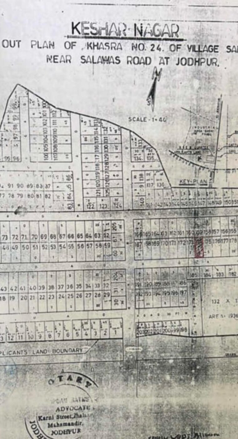 Map Location, krishna nagar  1375 Sq.Ft. Plot In Krishna Nagar Jodhpur 9980937