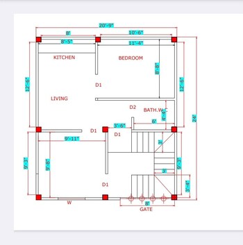 2 BHK House for Sale in Raebareli Road, Lucknow
