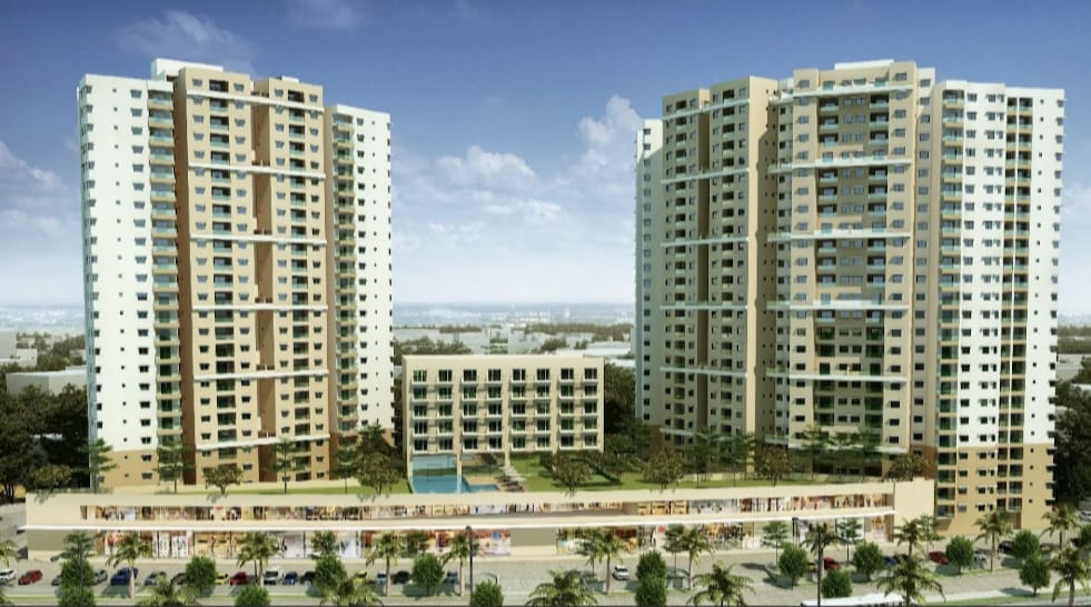 2 BHK 1200 Sq.Ft. Apartment in Monarch Aqua