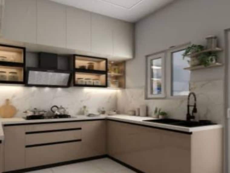 Kitchen, khanpur 3 Bedroom 1800 Sq.Ft. Builder Floor In Khanpur Delhi 9992298