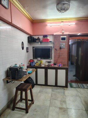 Kitchen in 1 RK Apartment at Lower Parel West – for Rent