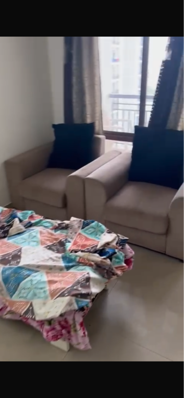 Living Room in 3 BHK Apartment at Vipul Lavanya, Sector 81 – for Rent