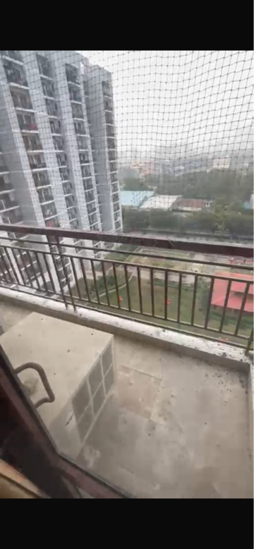 Balcony in 3 BHK Apartment at Vipul Lavanya, Sector 81 – for Rent