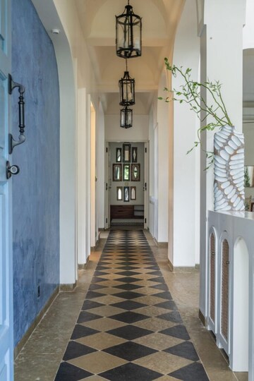 Building Lobby in 6 BHK Villa at Siolim – for Sale