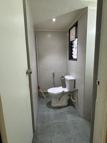 Bathroom in  Office Space at Shilp Epitome, Bodakdev – for Rent