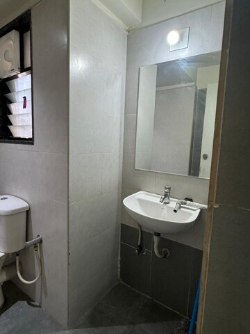 Bathroom in  Office Space at Shilp Epitome, Bodakdev – for Rent