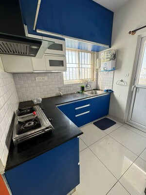 Kitchen in 2 BHK Apartment at Sai Kalyan Ultima, Thanisandra – for Rent