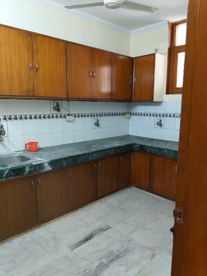 Kitchen in 2 BHK Builder Floor at Malviya Nagar – for Rent