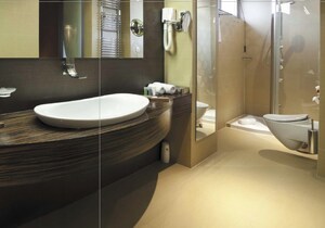 Kitchen in 2 BHK Apartment at Ruparel Ariana, Parel – for Sale