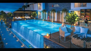 Swimming Pool in 2 BHK Apartment at Ruparel Ariana, Parel – for Sale