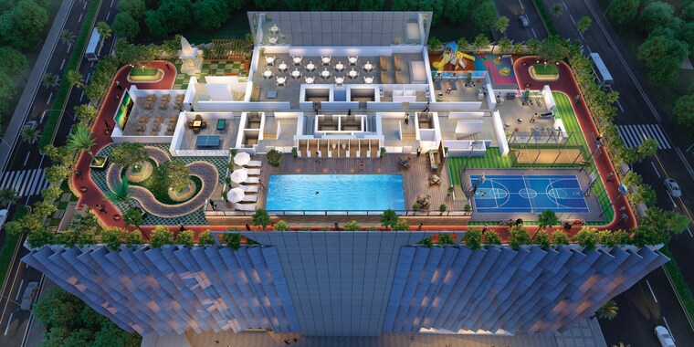 Master Plan, ruparel-ariana 2 Bedroom 830 Sq.Ft. Apartment In Parel Mumbai 10003377