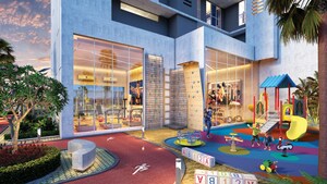 Swimming Pool in 2 BHK Apartment at Ruparel Ariana, Parel – for Sale